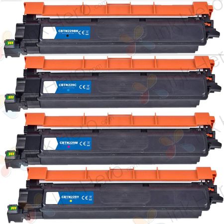 4 Pack Brother TN229 Compatible Toner Cartridges