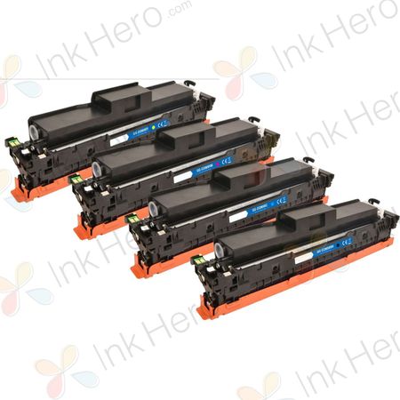 4 Pack Canon 069H Compatible High-Yield Toner Cartridges