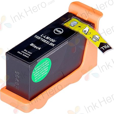 Lexmark 100XL Black Compatible High-Yield Ink Cartridge (14N1068)