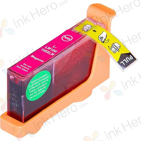 Lexmark 100XL Magenta Compatible High-Yield Ink Cartridge (14N1070)