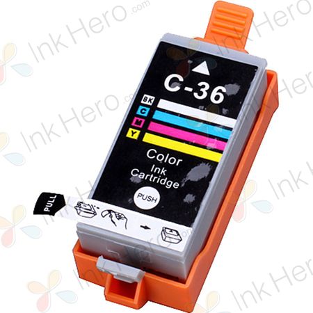 Canon CLI-36 Compatible Color Ink Cartridge (1511B002)