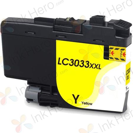 Brother LC3033Y Yellow Compatible Super High-Yield Ink Cartridge