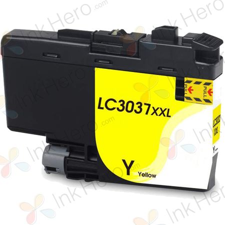 Brother LC3037Y Yellow Compatible Super High-Yield Ink Cartridge