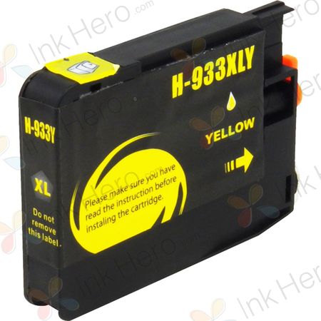 HP 933XL Yellow High-Yield Remanufactured Ink Cartridge (CN056AN)