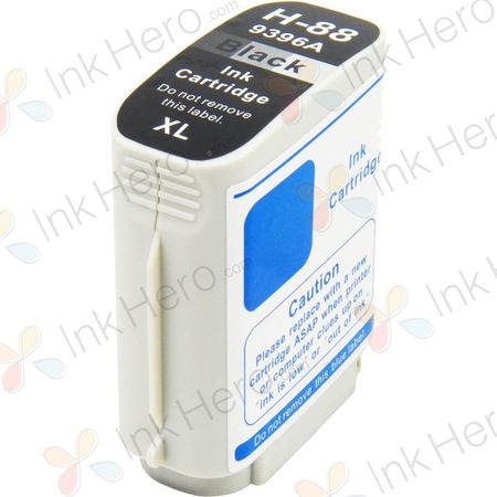 HP 88XL Black High-Yield Remanufactured Ink Cartridge (C9396AN)