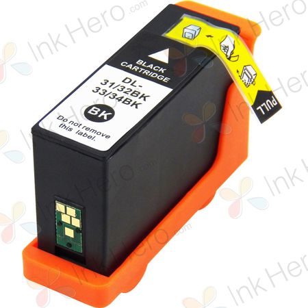 Dell Series 33/34 Black Compatible Extra High-Yield Ink Cartridge (331-7377 / T9FKK)