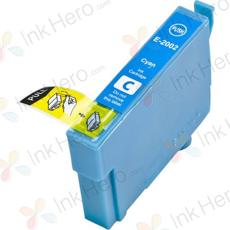 Epson 200XL Cyan High-Yield Remanufactured Ink Cartridges 2-Pack (T200XL220)