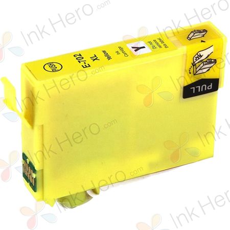 Epson 702XL Yellow High-Yield Remanufactured Ink Cartridge (T702XL420)