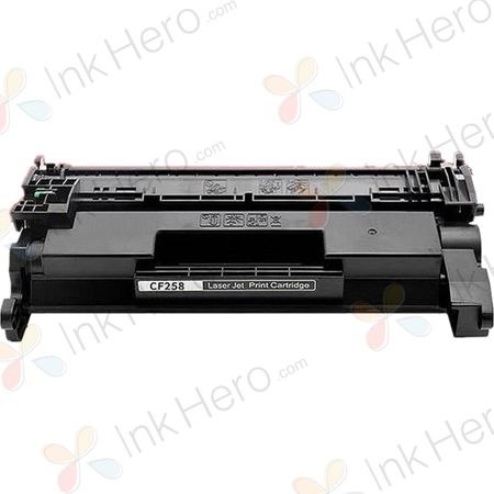 HP 58X Black Compatible High-Yield Toner Cartridge (CF258X)