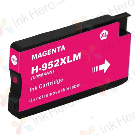 HP 952XL Magenta High-Yield Remanufactured Ink Cartridge (L0S64AN)