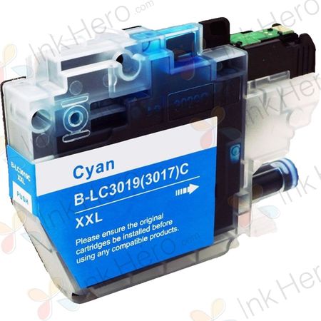 Brother LC3017C Cyan Compatible High-Yield Ink Cartridge