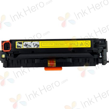 HP 305A Yellow Remanufactured Toner Cartridge (CE412A)