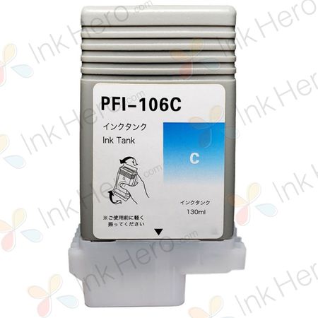 Canon PFI-106C Cyan Compatible Ink Cartridge (6622B001AA)