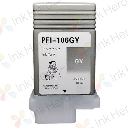 Canon PFI-106GY Gray Compatible Ink Cartridge (6630B001AA)