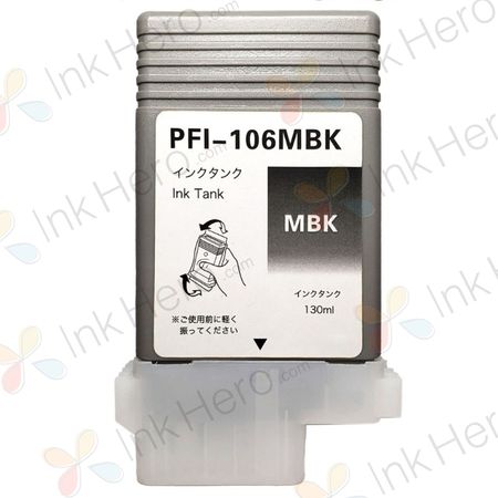 Canon PFI-106MBK Matte Black Compatible Ink Cartridge (6620B001AA)