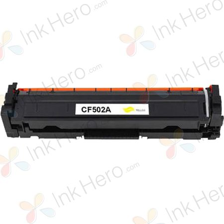 HP 202A Yellow Compatible Toner Cartridge (CF502A)- Ink Hero