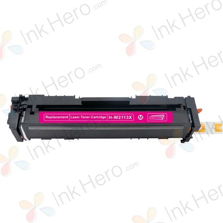 HP 206X / W2113X Magenta Compatible High-Yield Toner Cartridge (Replaces 206A / W2113A)