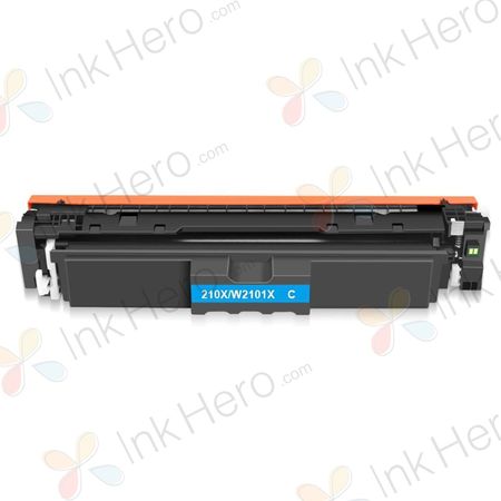 HP 210X / W2101X Cyan Compatible High-Yield Toner Cartridge (Replaces 210A / W2101A)