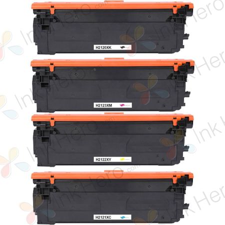 HP 212X Compatible High-Yield Toner Cartridges 4-Pack (Replaces 212A)