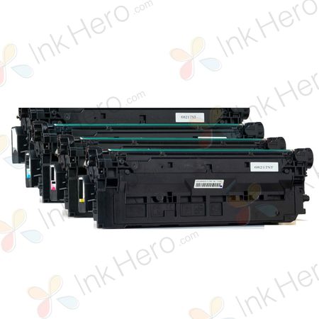 HP 213X Compatible High-Yield Toner Cartridges 4-Pack (Replaces 213A)