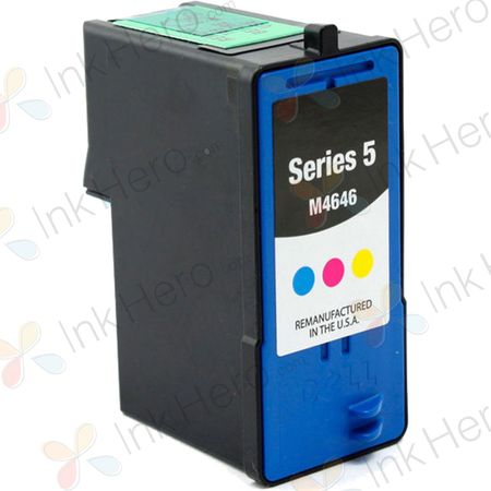 Dell Series 5 Color Remanufactured High-Yield Ink Cartridge (M4646 / R5974)