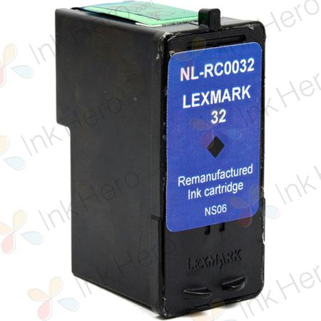 Lexmark 32 Black Remanufactured Ink Cartridge (18C0032)