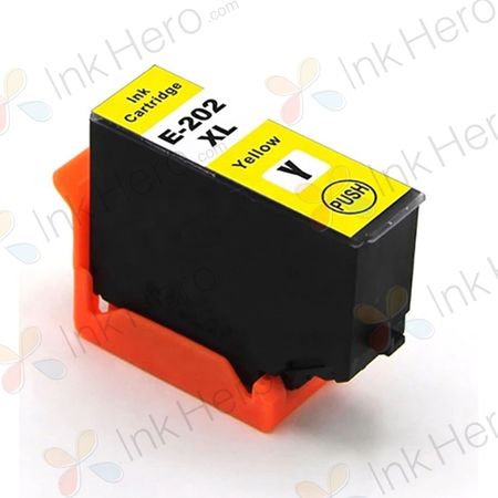 Epson 202XL Yellow High-Yield Remanufactured Ink Cartridge (T202XL420-S)