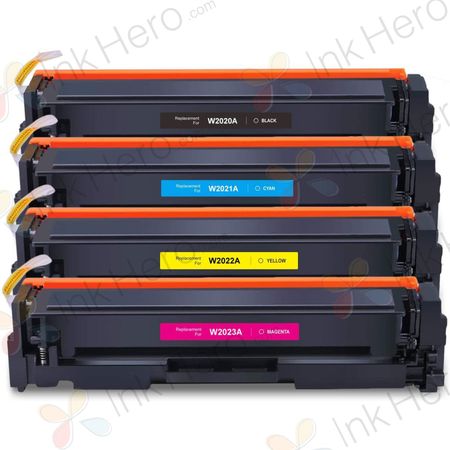 4 Pack HP 414A Compatible Toner Cartridges